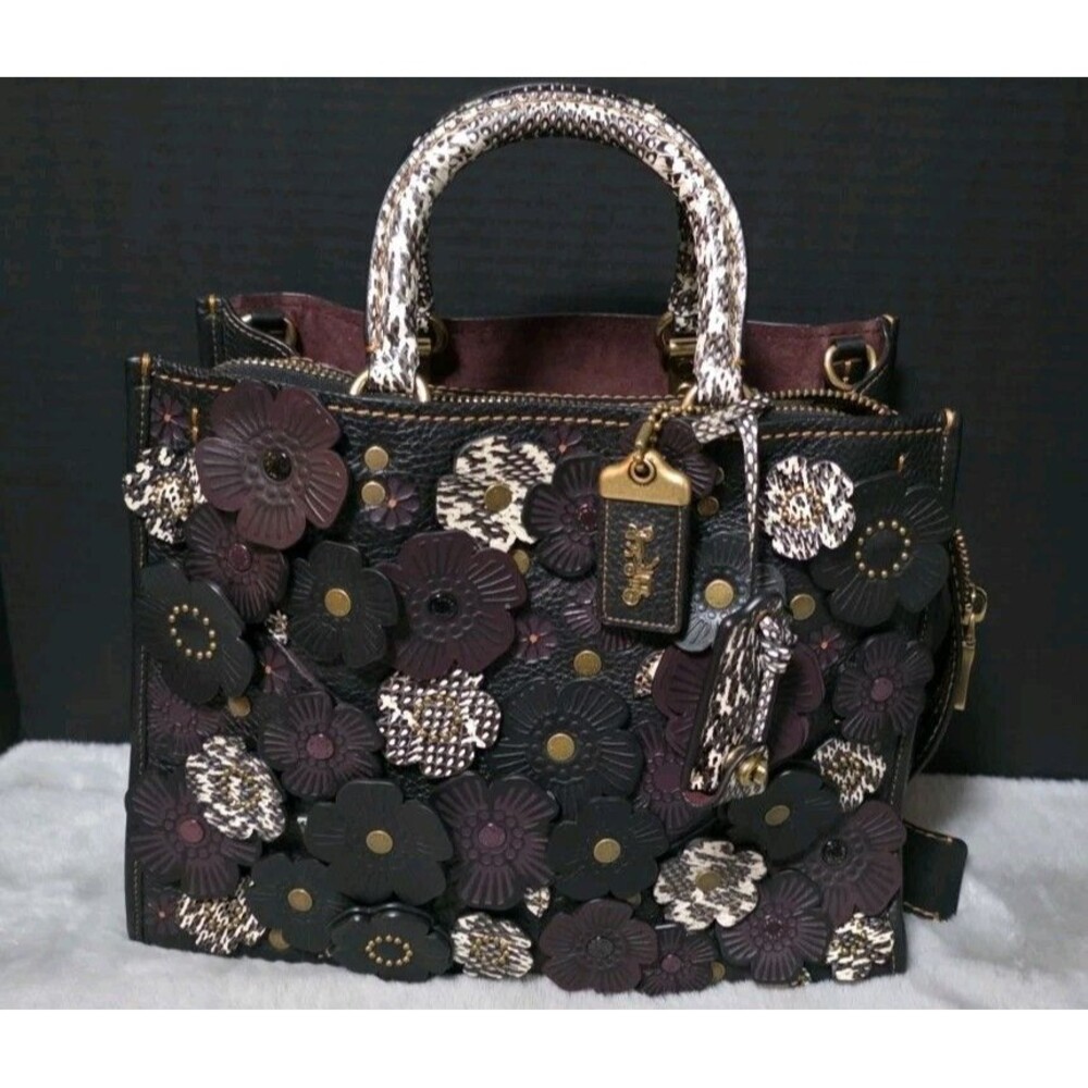 COACH 1941 Exotic Tea Rose Rogue OL/Black